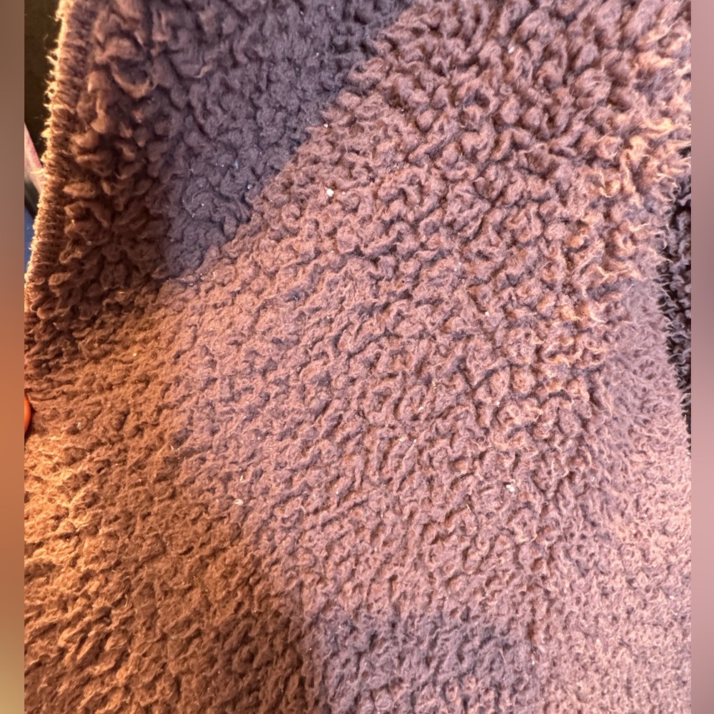 PINK VS Plush Mauve Opened Up Teddy Jacket - Picture 8 of 8